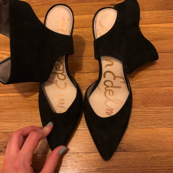 Sam Edelman Zaida Suede Pumps - Picture 4 of 5